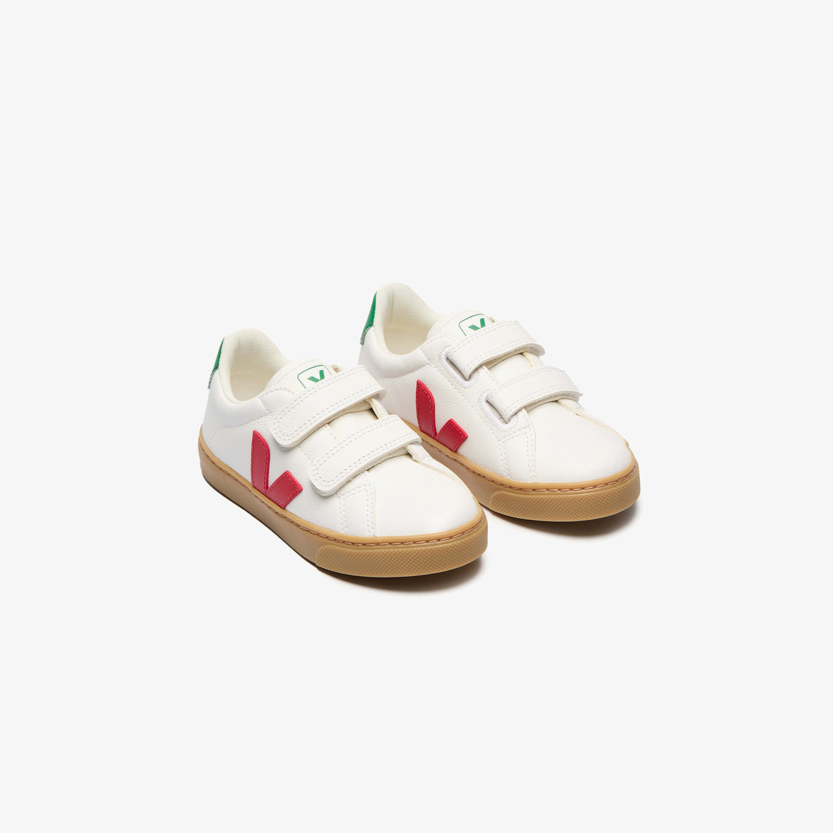 Veja Small Esplar Cırt Cırt Bantlı Çocuk Beyaz Sneaker