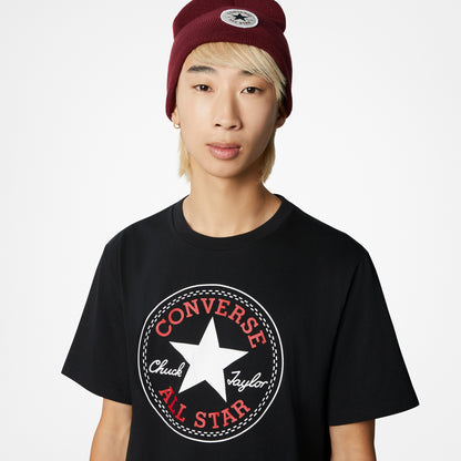 Converse Go-to All Star Patch Logo Unisex Siyah T-shirt