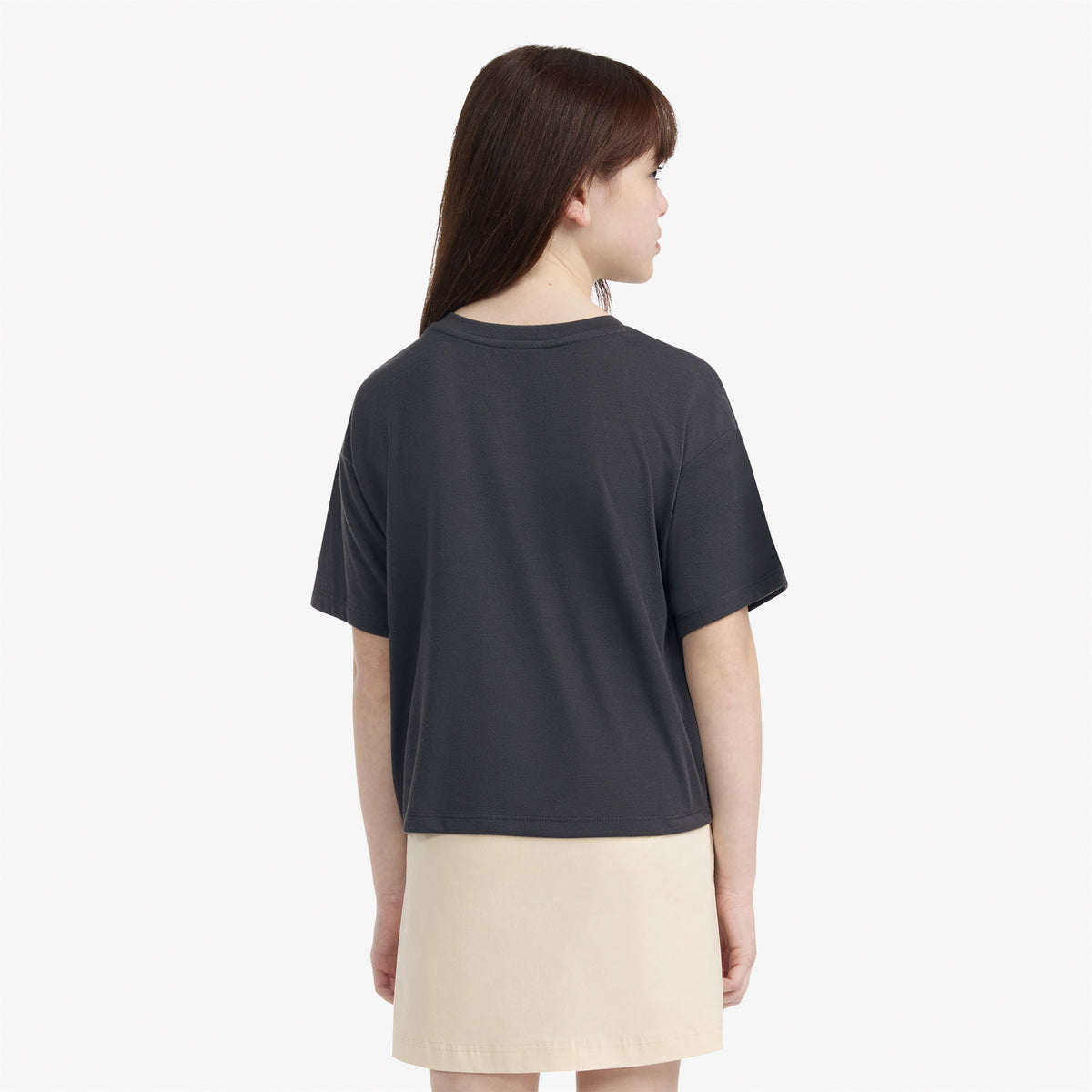 Converse Wider Leg Cargo Çocuk Gri T-shirt