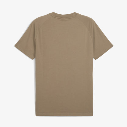 Puma Hoops X Pumatech Graphic Erkek Haki T-shirt