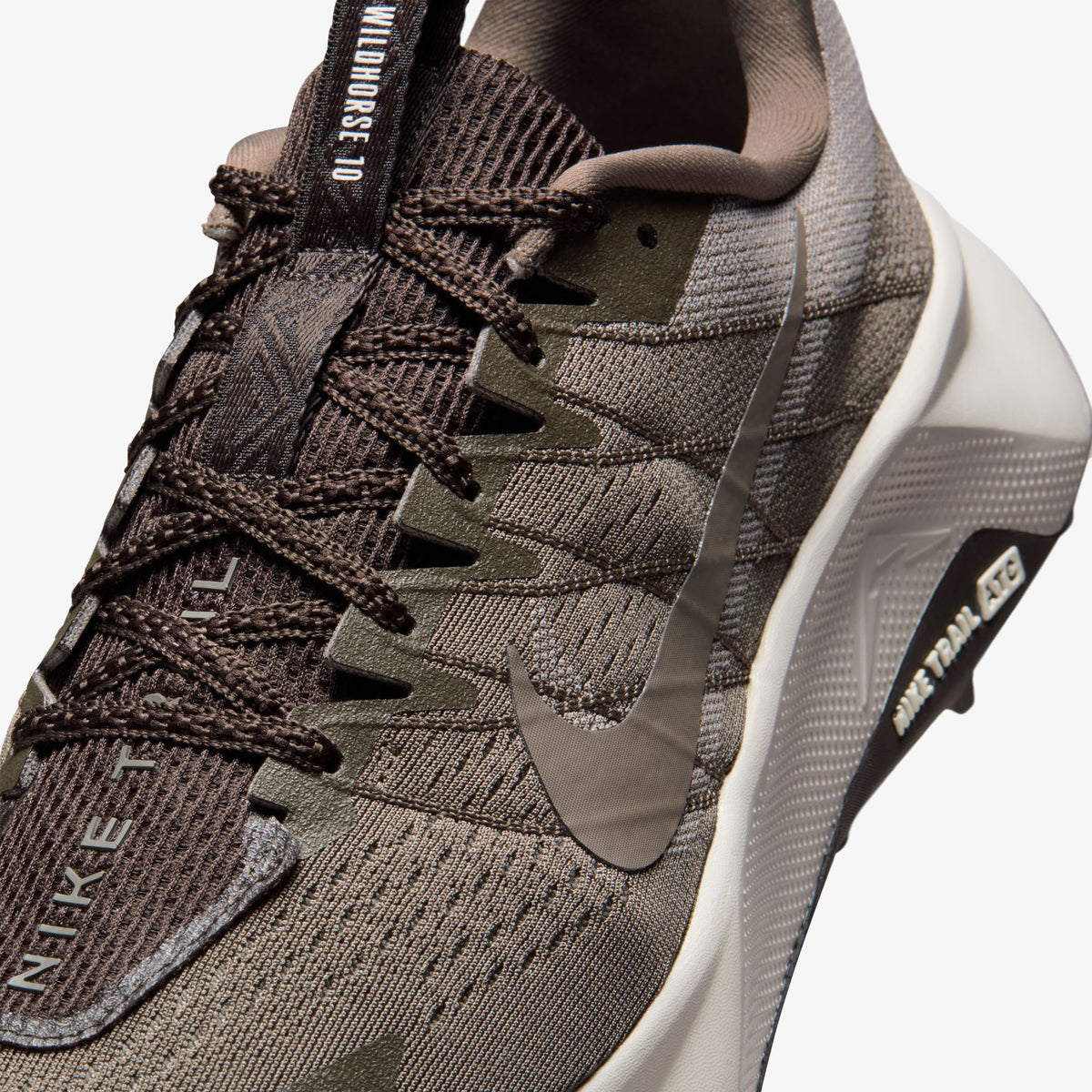 Nike Reactx Wildhorse 10 Erkek Kahverengi Koşu Ayakkabısı