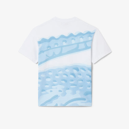 Lacoste Classic Fit Erkek Beyaz T-shirt