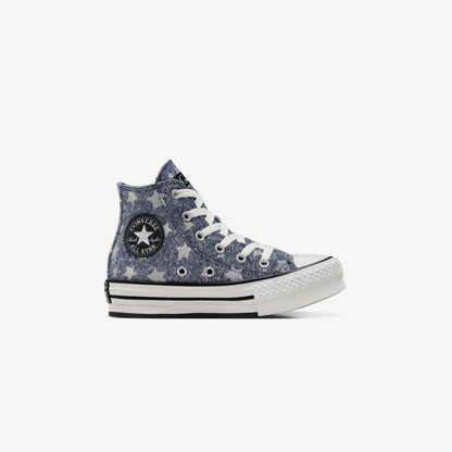 Converse Chuck Taylor All Star Eva Lift Çocuk Lacivert Platform Sneaker