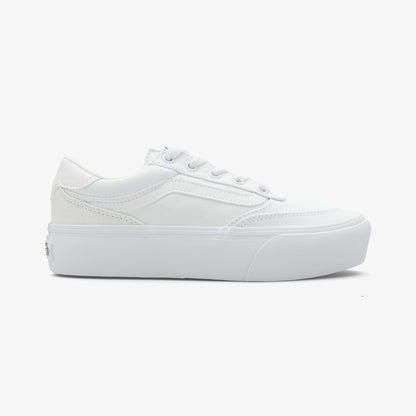 Vans Brooklyn Ls Platform Kadın Beyaz Sneaker