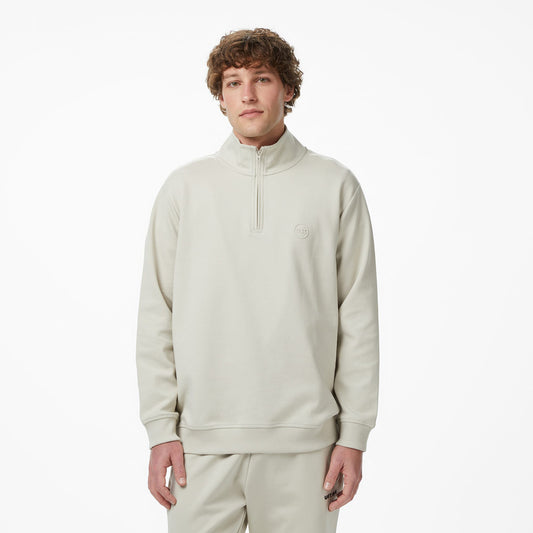 United4 Regular Fit Erkek Krem Sweatshirt
