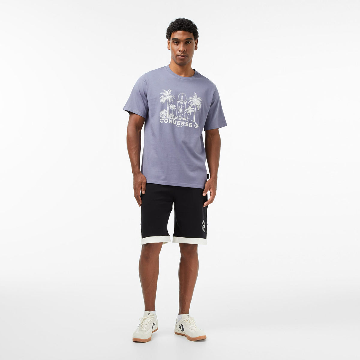 Converse Erkek Mavi T-shirt