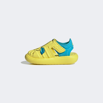 Adidas Flounder Bebek Sarı Sandalet