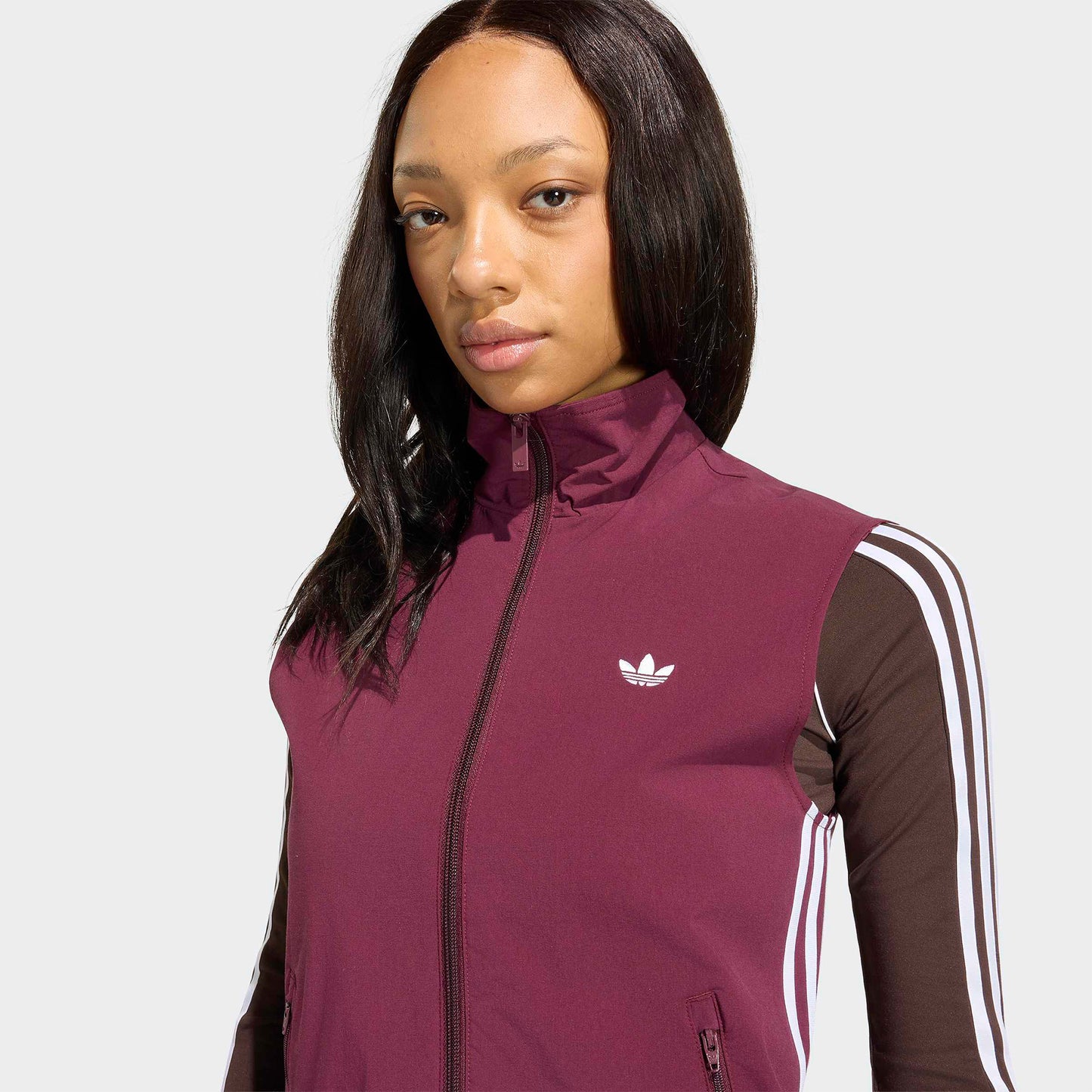 Adidas Essential Kadın Bordo T-shirt