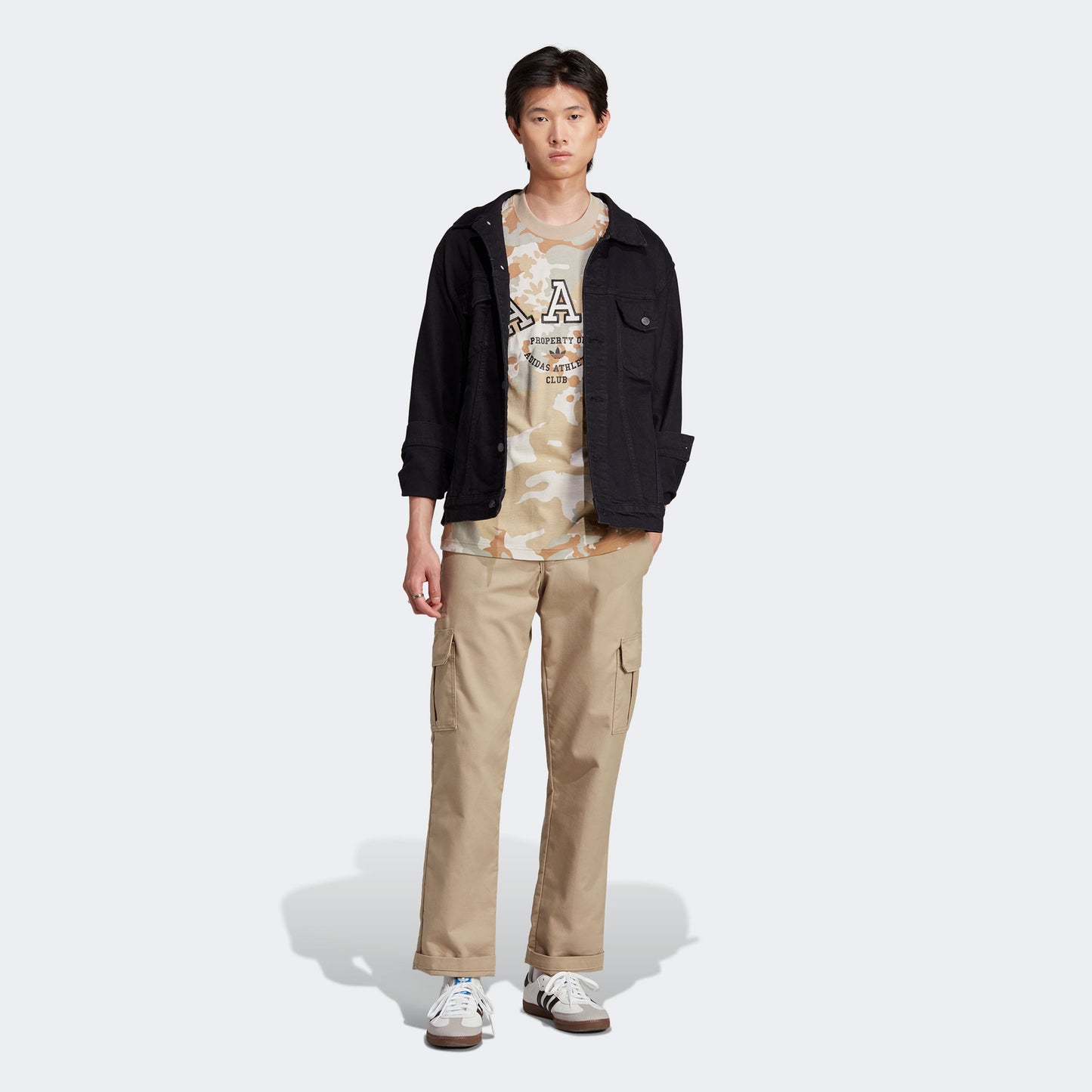Adidas Aac X Camo Originals Erkek Krem T-shirt