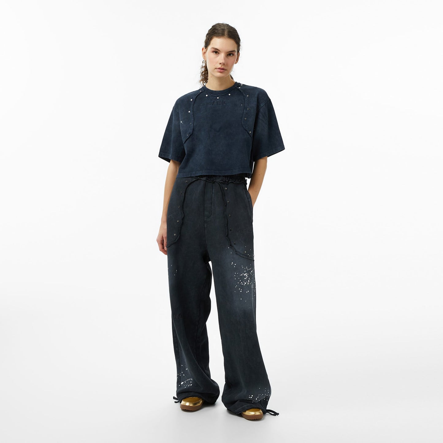 Les Benjamins Essentials 302 Kadın Mavi T-shirt