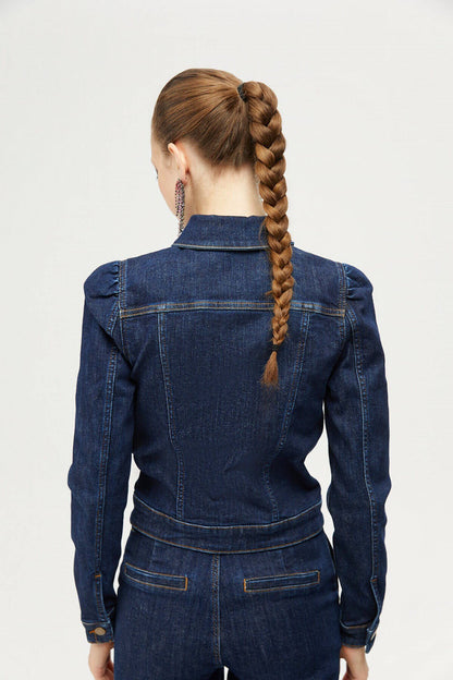 Kısa Denim Ceket