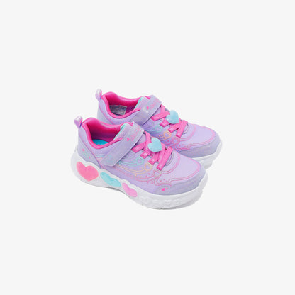 Skechers Enchanted Heart Lights Çocuk Zeytin Yeşili/siyah Spor Ayakkabı