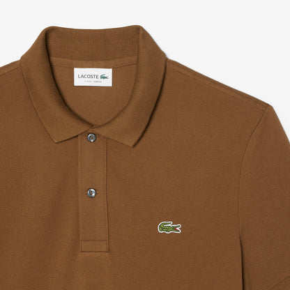Lacoste L.12.12 Classic Fit Erkek Kahverengi Polo