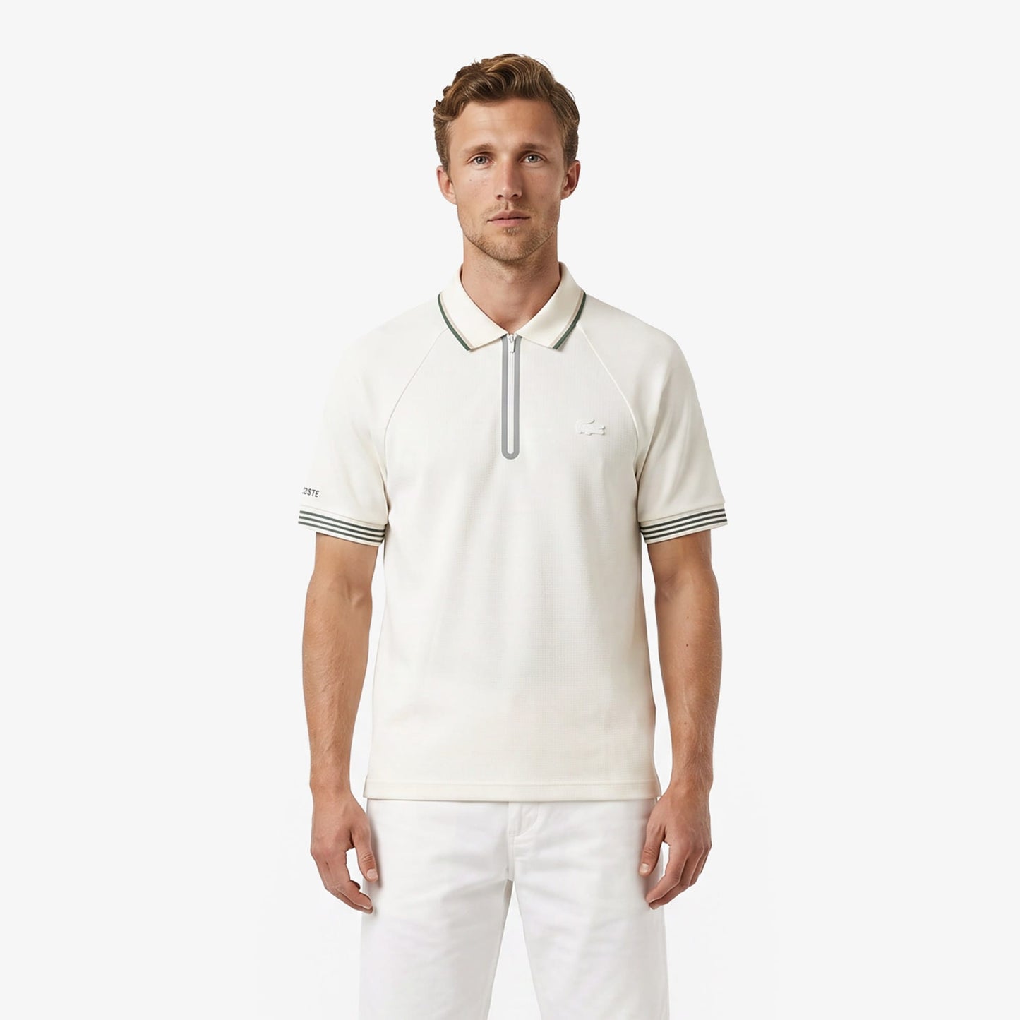 Lacoste Erkek Regular Fit Krem Polo