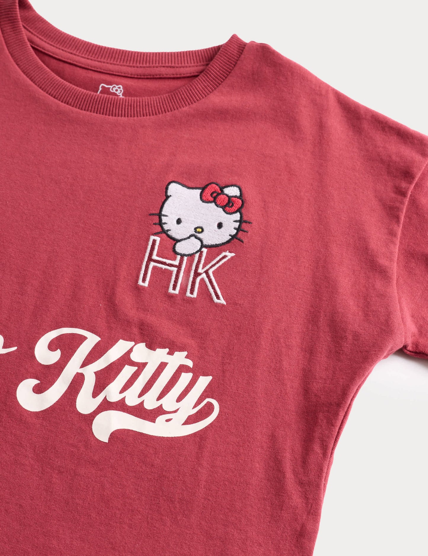 Saf Pamuk Hello Kitty Pijama Takımı (3-16 Yaş)