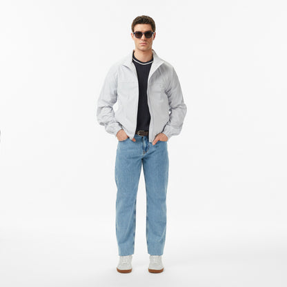 Lacoste Erkek Regular Fit Dik Yaka Gri Mont