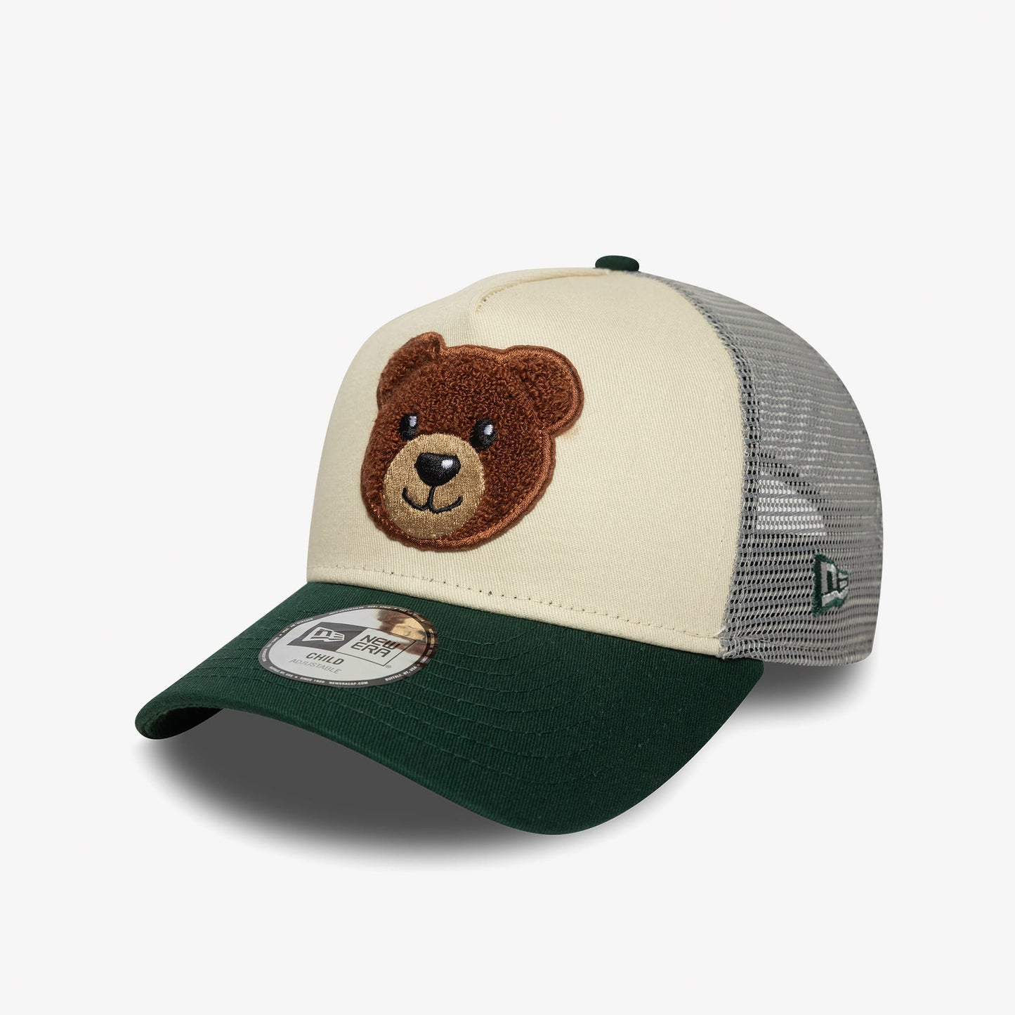 New Era Boucle Bear Trucker Ltcdkg Çocuk Bej Şapka