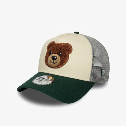 New Era Boucle Bear Trucker Ltcdkg Çocuk Bej Şapka