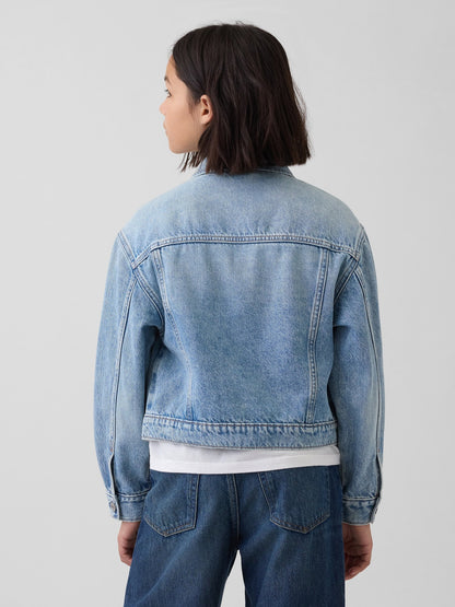 Açık Mavi Icon Denim Ceket