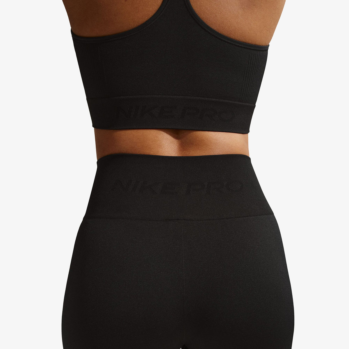Nike Pro Seamless Kadın Siyah Antrenman Taytı