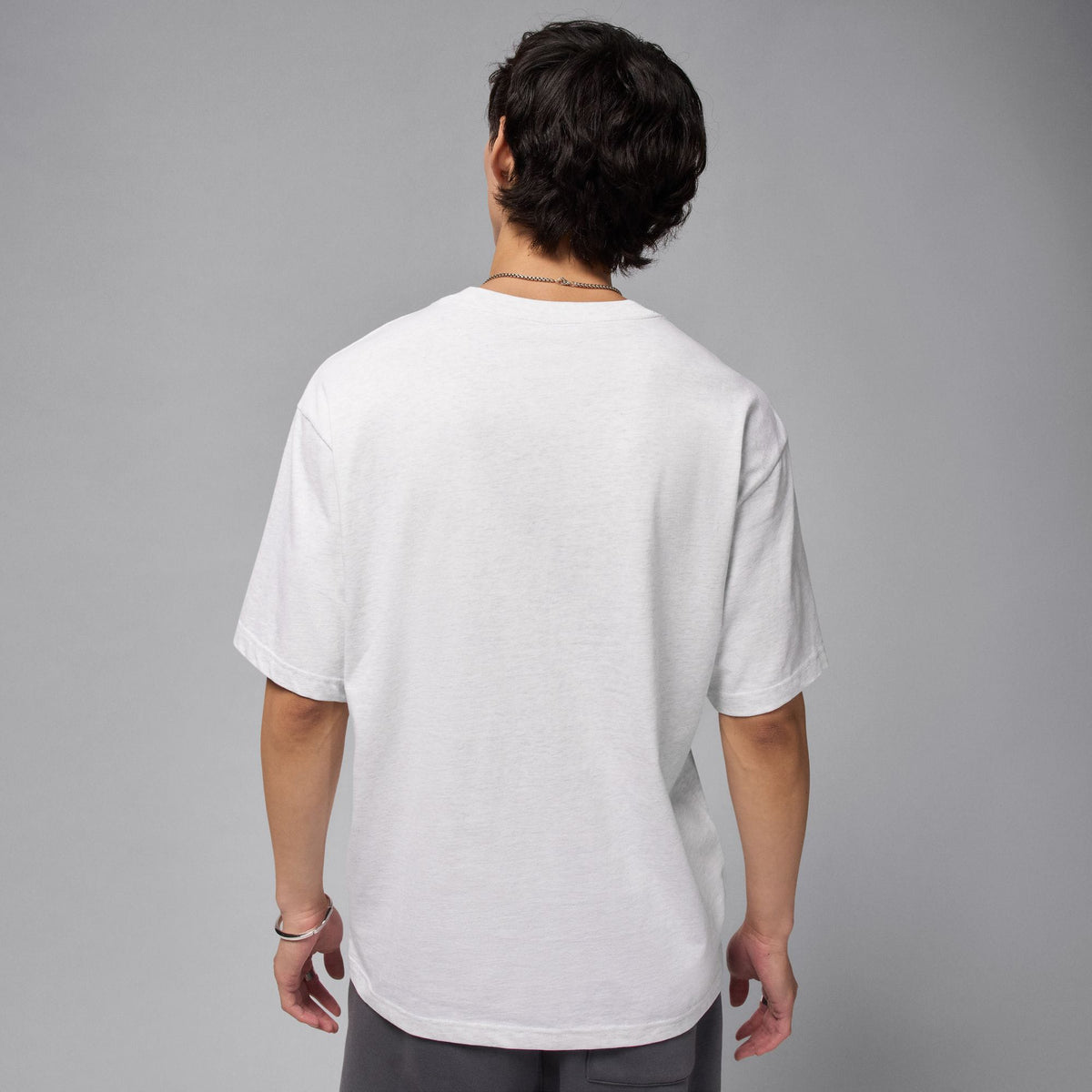 Jordan Brooklyn Erkek Gri T-shirt