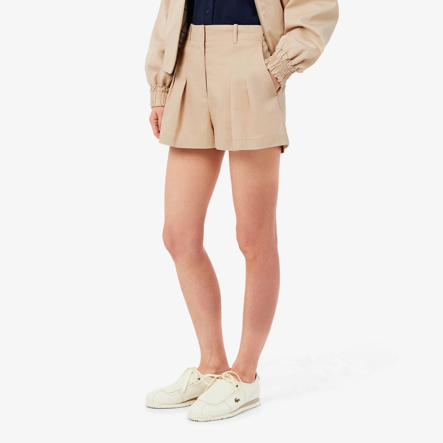Lacoste Oversize Fit Kadın Pembe Şort