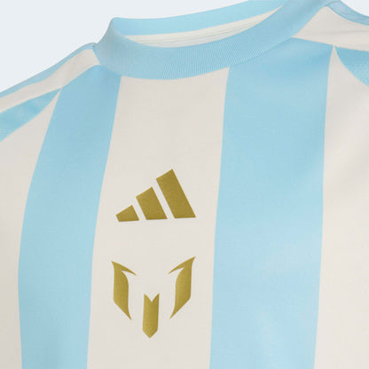 Adidas Messi Training Jsy Y Çocuk Beyaz Forma