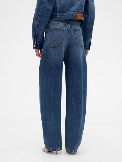 Mavi Gap × Victoria Beckham High Rise Arc Jean Pantolon
