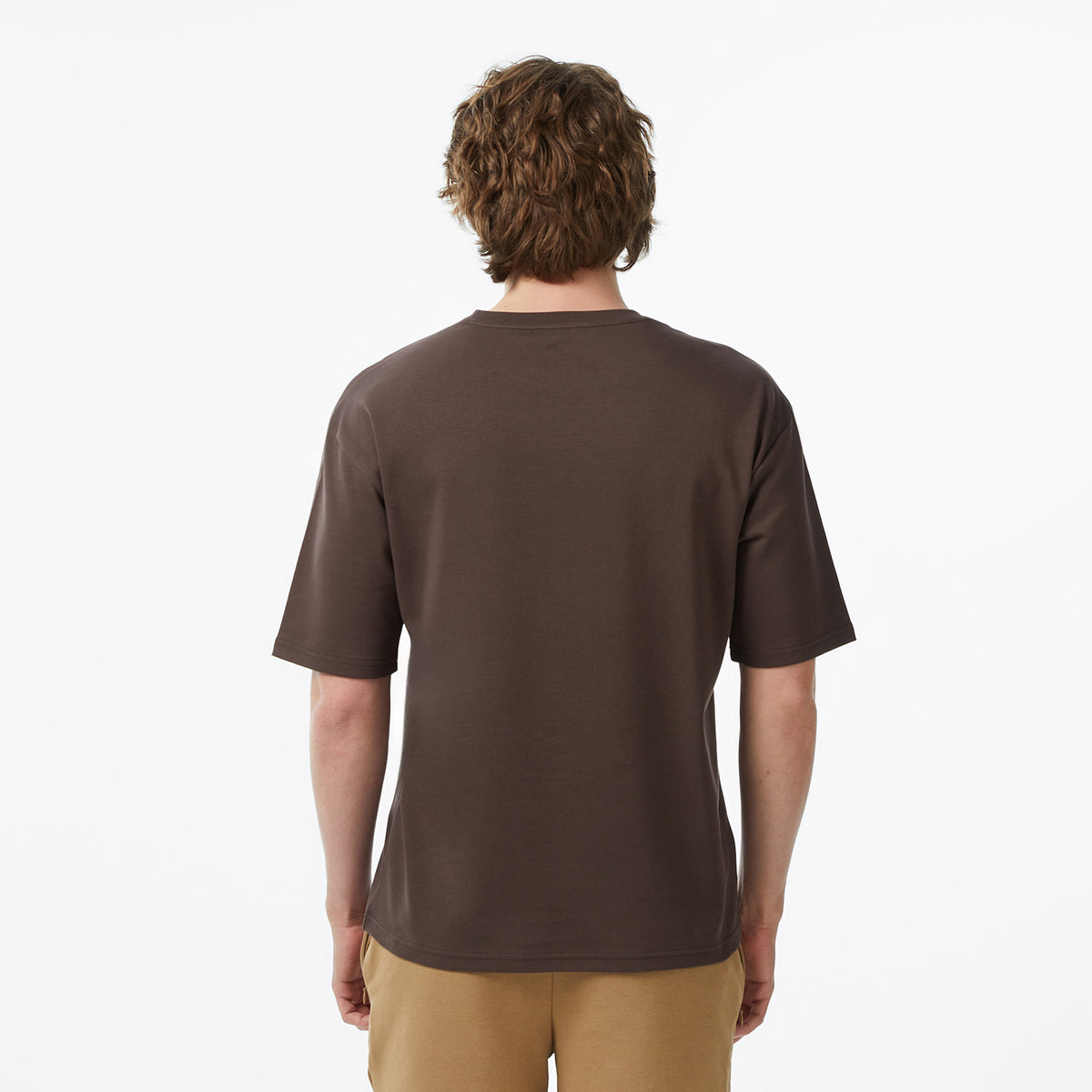 Converse Regular Fit Erkek Kahverengi T-shirt