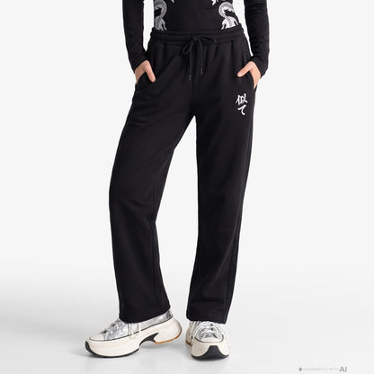 Unıted4 Regular Fit Kadın Siyah Eşofman Altı