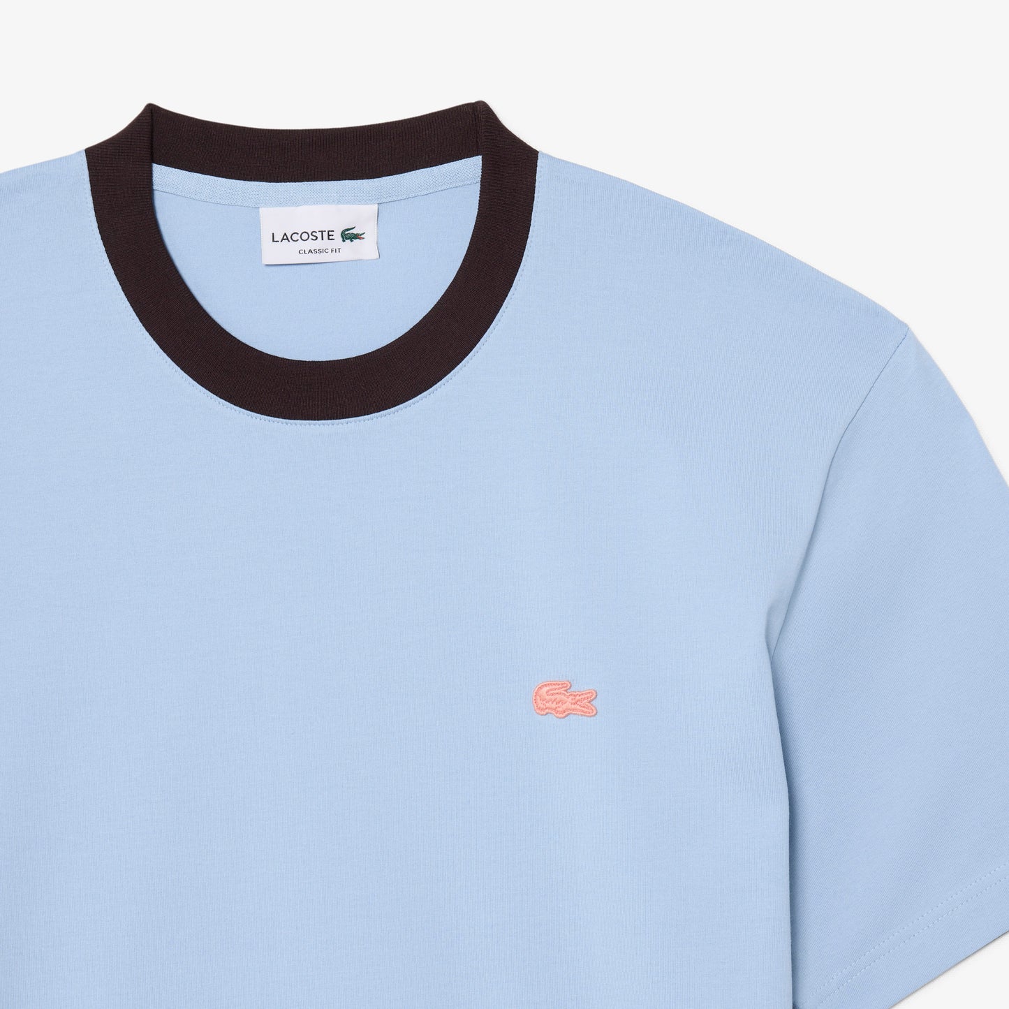 Lacoste Classic Fit Bisiklet Yaka Erkek Mavi T-shirt