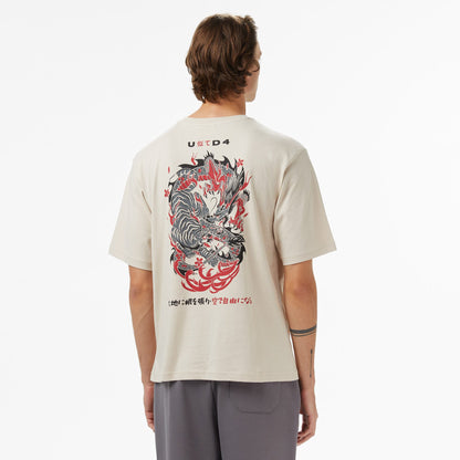 United4 Erkek Gri T-shirt
