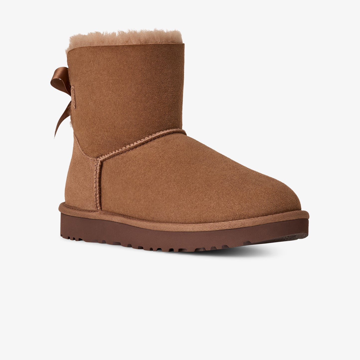 Ugg Mini Bailey Bow Kadın Kahverengi Bot