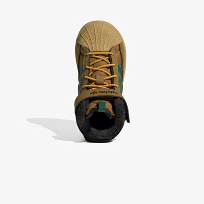 Adidas Superstar Winter Trek Bebek Kahverengi Ayakkabı