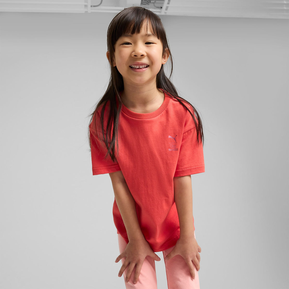 Puma Hello Kitty & Friends Graphic Çocuk Beyaz T-shirt