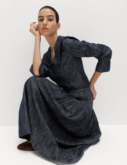 Pamuklu Denim Etek