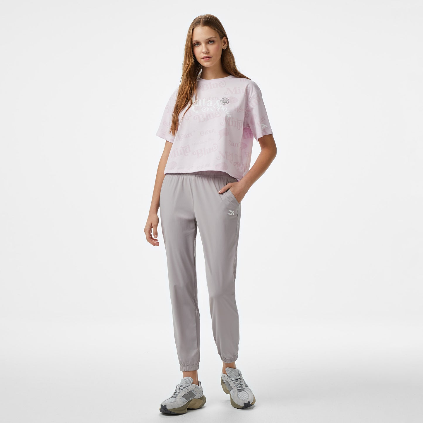 Anta Sports Kadın Pembe T-shirt