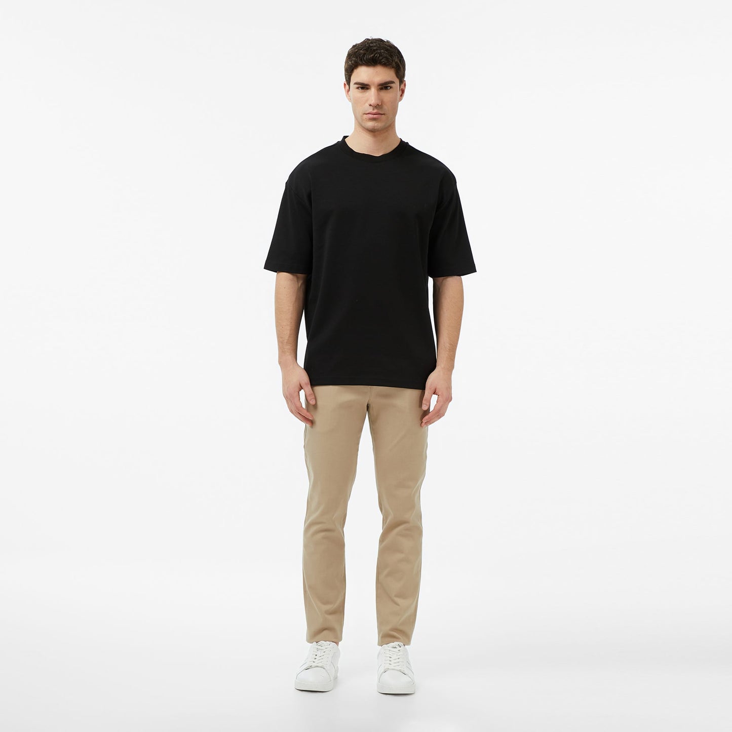 Nautica Relaxed Fit Erkek Siyah T-shirt
