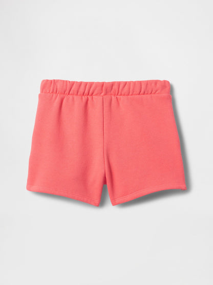 Pembe Disney Mickey Mouse Relaxed Gap Logo Pull-on Şort