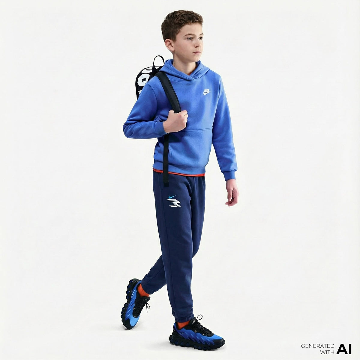 Nike Rwb Speed Blur Çocuk Lacivert Eşofman Altı