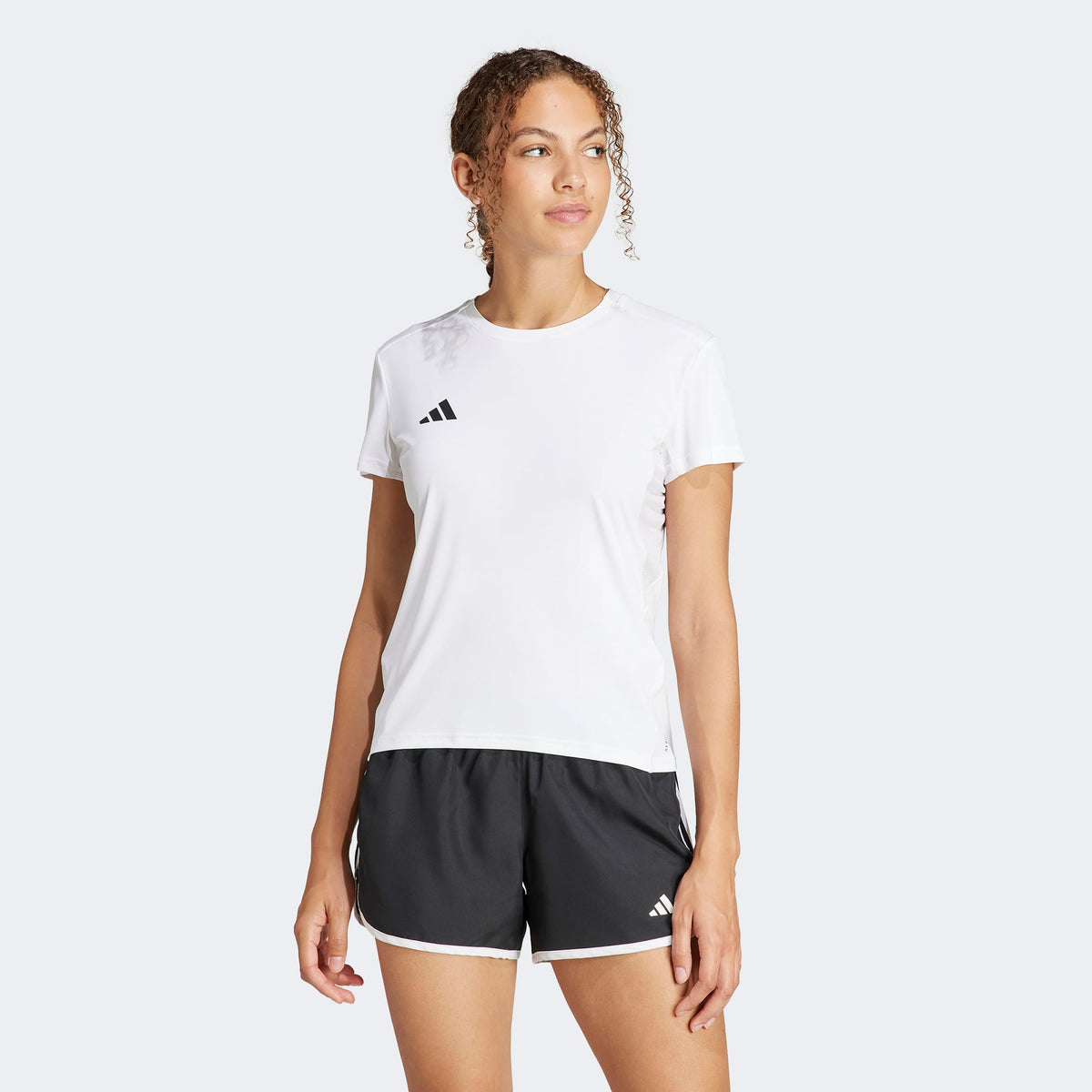 Adidas Adizero Essentials Kadın Beyaz T-shirt