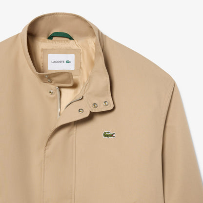 Lacoste Erkek Dik Yaka Bej Ceket