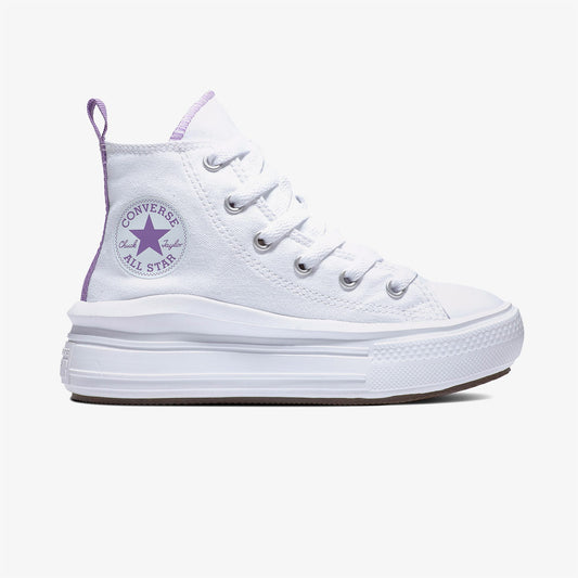 Converse Chuck Taylor All Star Move Platform Çocuk Beyaz Sneaker