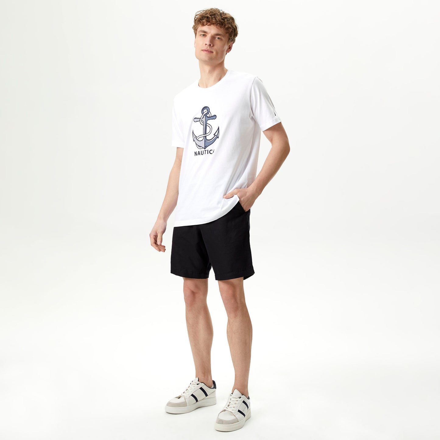Nautica Erkek Siyah Jogger Şort