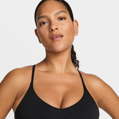 Nike Indy Fit Light Support Kadın Siyah Antrenman Bra