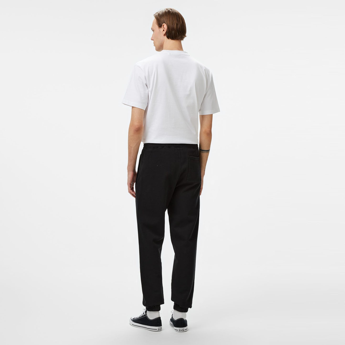 Market Washed Arc Erkek Siyah Pantolon