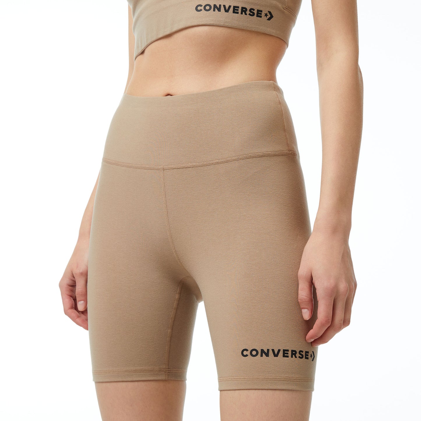 Converse Wordmark Kadın Kahverengi Tayt