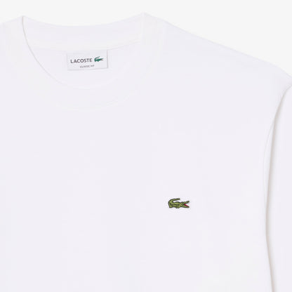 Lacoste Classic Fit Erkek Beyaz T-shirt