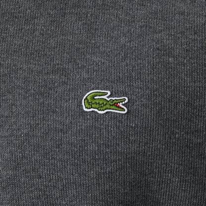 Lacoste Erkek Classic Fit Yarım Fermuarlı Gri Sweatshirt
