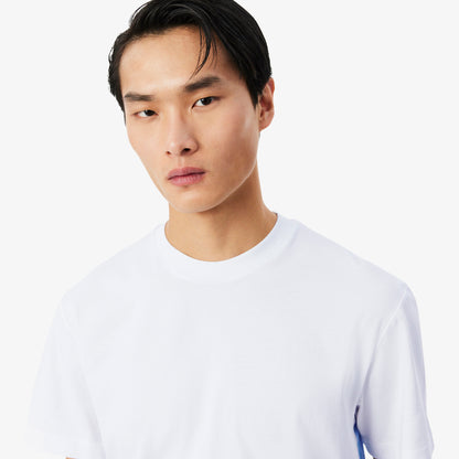 Lacoste Classic Fit Erkek Beyaz T-shirt